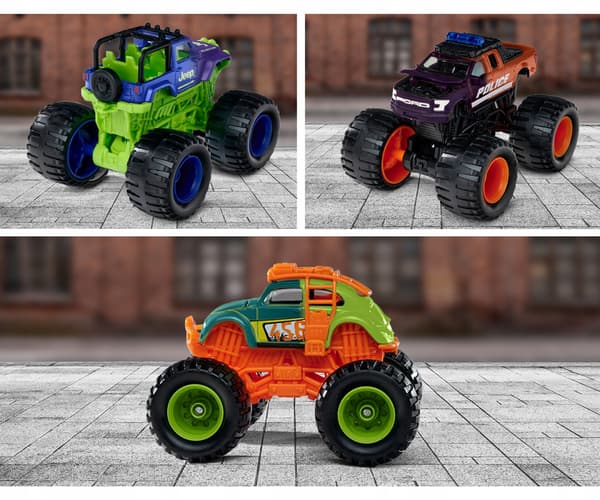 MAJORETTE COLOUR CHANGERS MONSTER ROCKERZ VW BEETLE