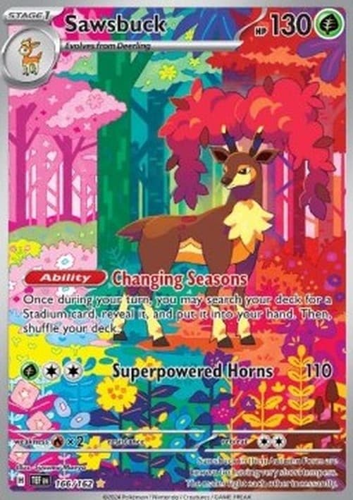Pokemon TCG Sawsbuck