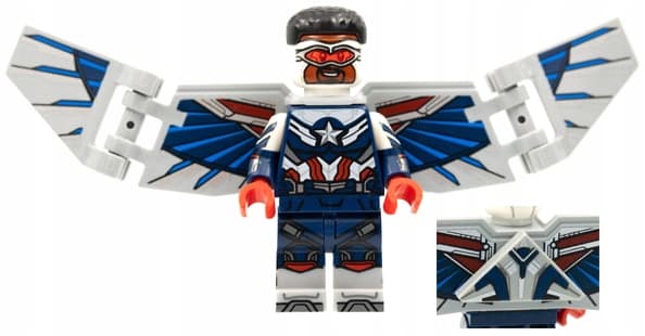 LEGO Marvel Studios colmar05 Captain America FIGURINE – NEW