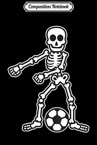 Composition Notebook: Flossing Skeleton Footballer Halloween Costume Jou