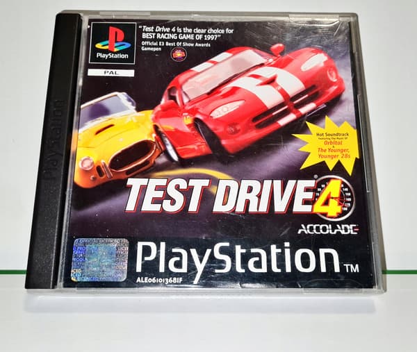 TEST DRIVE 4 PSX 3XA game
