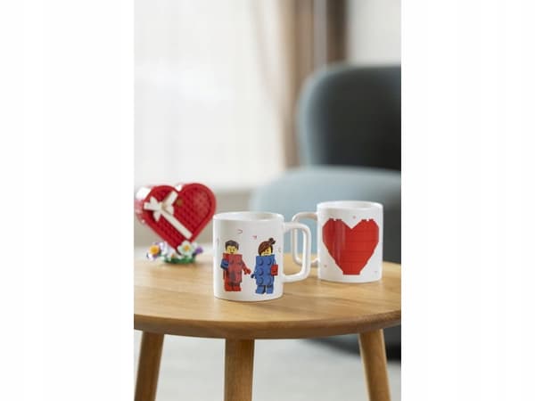 LEGO 40450804 LOVE Ceramic Mug, 300 ml