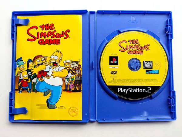 *** THE SIMPSONS GAME PLAYSTATION 2 PS2 PSX ***