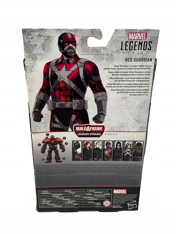 283 HASBRO MARVEL LEGENDS BLACK WIDOW: RED GUARDIAN