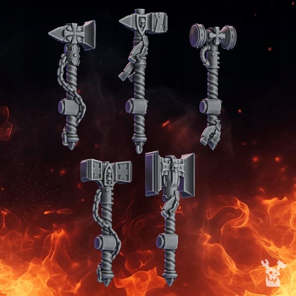 Pactum Aeternum Crusader Hammers x5 DakkaDakkaStor