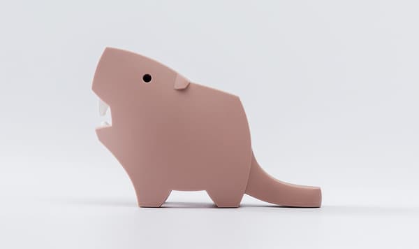 HalfToys Magnetic Fold-Up Beaver with Booklet