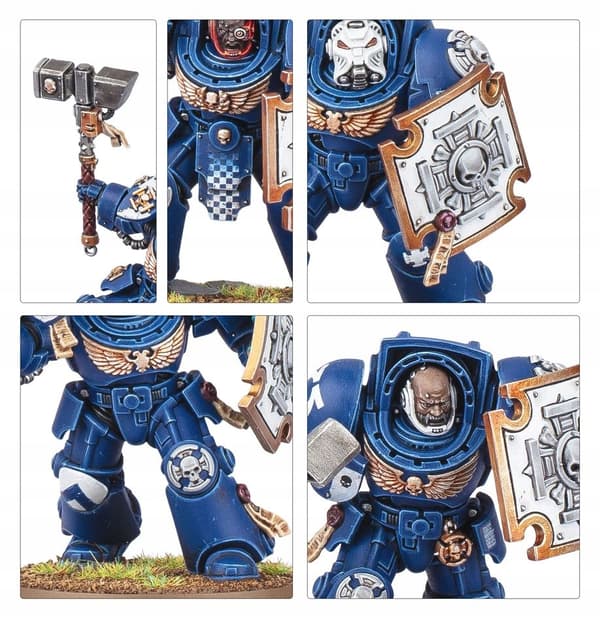 WARHAMMER 40K – BATTLEFORCE SPACE MARINES CRUX TERMINATUS + Gratis väska!