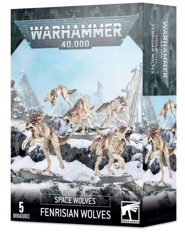 WARHAMMER 40K – SPACE WOLVES: FENRISIAN WOLVES
