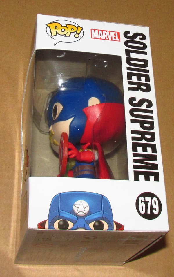 FUNKO POP 679 INFINITY WARPS SOLDIER SUPREME GITD