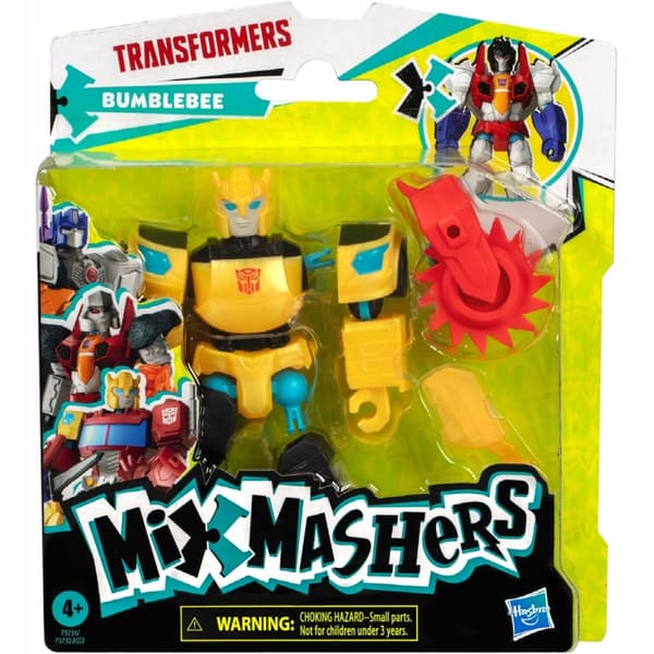 TRANSFORMERS MIXMASHERS AUTOBOT AUTO ROBOT BUMBLEBEE FIGURINE 12CM ACCESSORIES