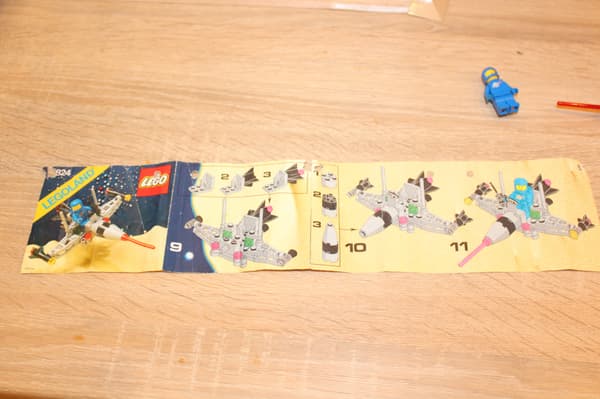 LEGO CLASSIC SPACE 6824 INSTRUCTIONS – unique SET