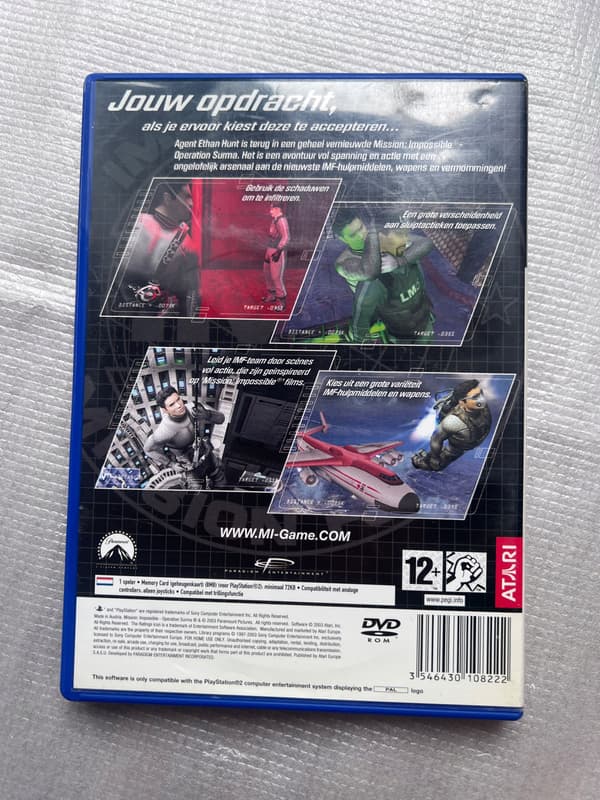 MISSION IMPOSSIBLE: OPERATION SURMA (PS2)