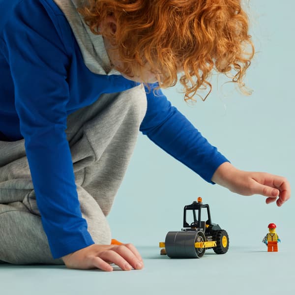 LEGO CITY BUILDING BRICKS: ROAD ROLLER, 78 PIECES, 5+