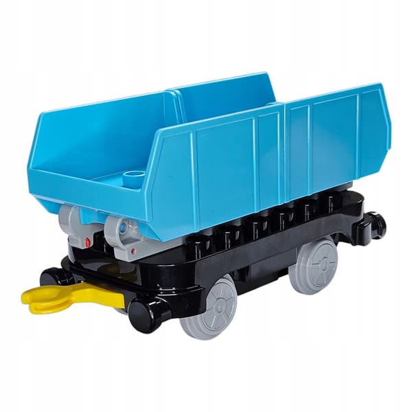 LS NEW LEGO DUPLO TRAIN SET: FREIGHT WAGON AND TIPPER, TURQUOISE, Medium Azur