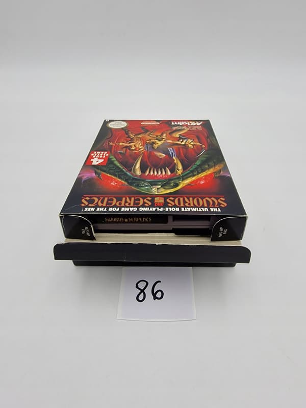 NINTENDO NES SWORDS AND SERPENTS