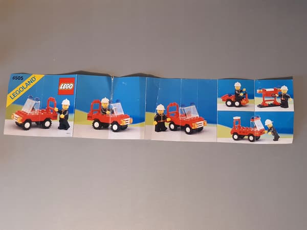 LEGO 6505 Fire Chief's Car (No. 2)
