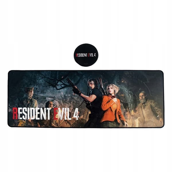 Resident Evil 4 Fanattik Desk Mat and Coaster Set