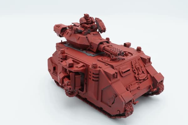 Warhammer 40k Blood Angels Baal Predator Tank plastic model