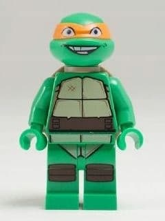 Lego Ninja Turtles tnt012 Michelangelo FIGURE -*U
