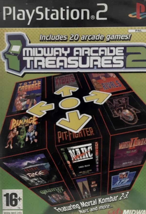 PS2 Midway Arcade Treasures 2