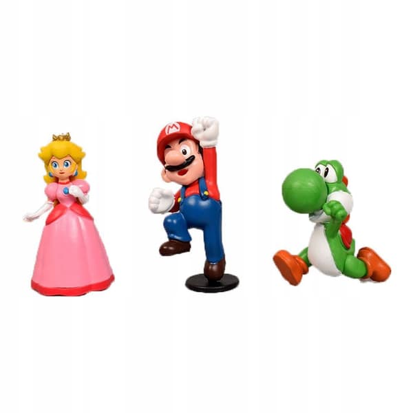 Super Mario Bros Figurines – 18-piece Set, Version I