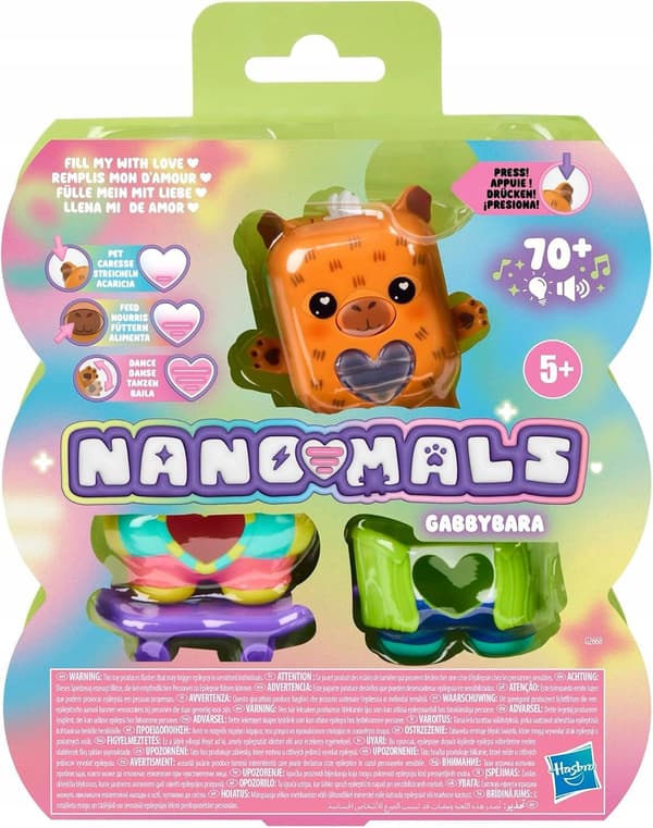 HASBRO NANOMALS: CABBYBARA (G2668)