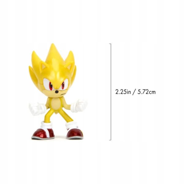 Sonic the Hedgehog Diecast Mini Figures 3-Pack 5 cm - Jada Toys