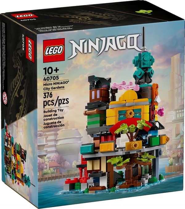 LEGO Ninjago Micro-Gardens set, 376 pieces
