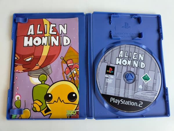 ALIEN HOMINID PS2 3xA