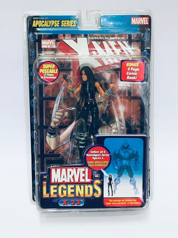 MARVEL LEGENDS X-23 X-MEN FIGURINE – ORIGINAL, UNIQUE
