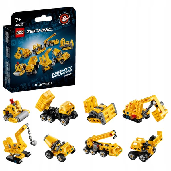 Lego Technics 42233 Mighty Machines | 3 pieces