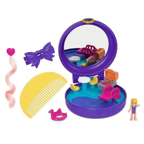 POLLY POCKET ACCESSORY CASE SET 4+