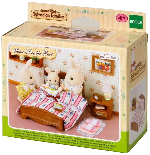 Sylvanian Families. Epoch Double Bed