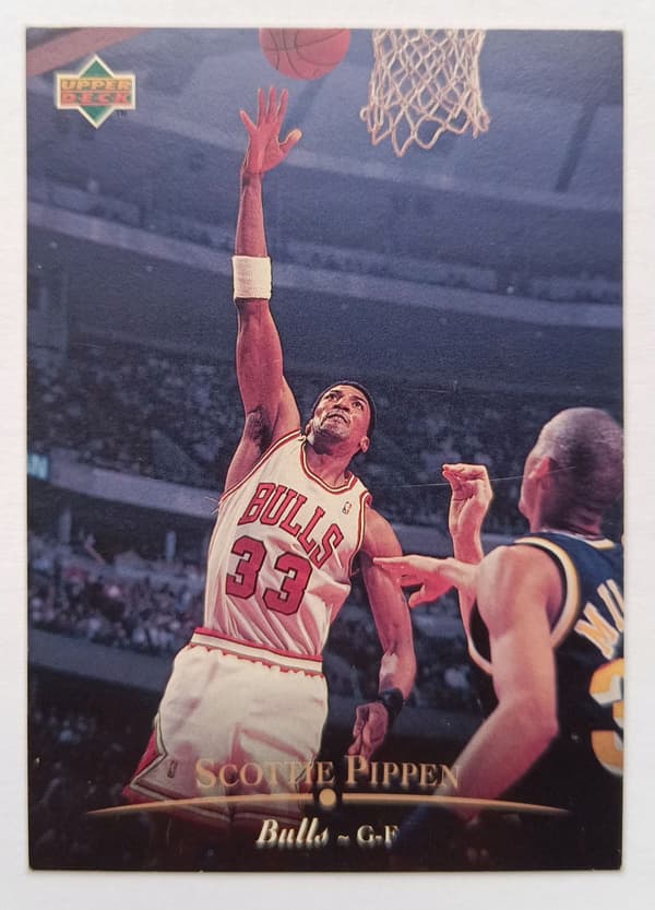 Scottie Pippen 6 Upper Deck Kellogg’s 1996 Chicago Bulls
