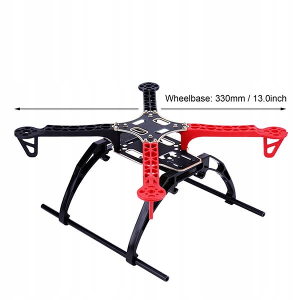 33 cm FPV drone frame kit – RC accessories – Integrated 3C