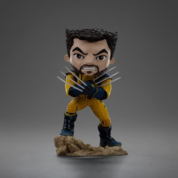 Deadpool & Wolverine Mini Co. PVC Wolverine Unmasked figurine, 14 cm