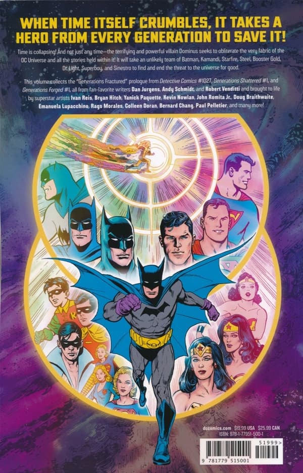 DC Comics: Generations group project