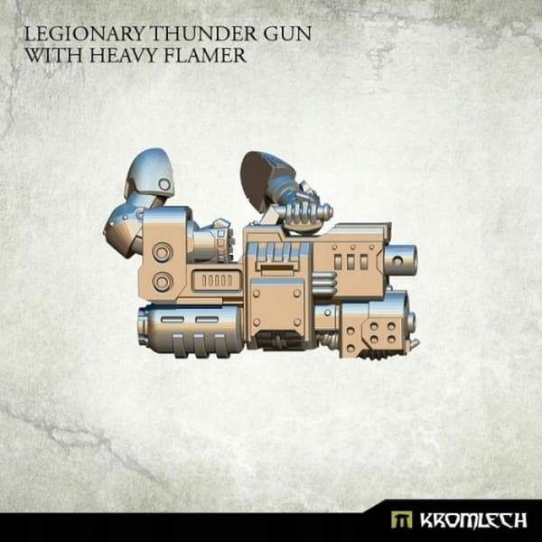 Kromlech Legionary Heavy Thunder Gun Heavy Flamer