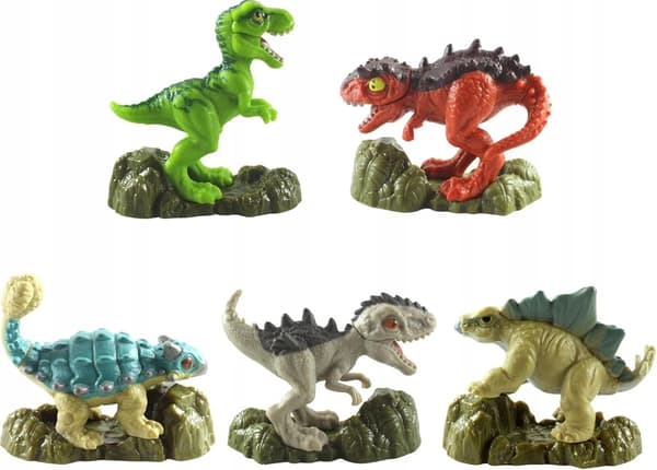 DINOSAURS Jurassic World Dominion Micro Collection FIGURE SET (5 pcs.) 3+