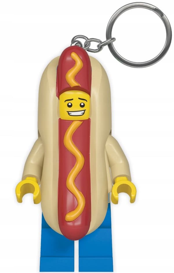 LEGO LED TORCH KEYRING – HOT DOG KEYRING