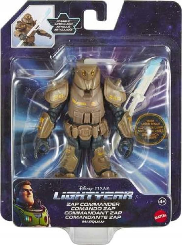 MATTEL Lightyear Buzz Astral Zap Commander 13cm