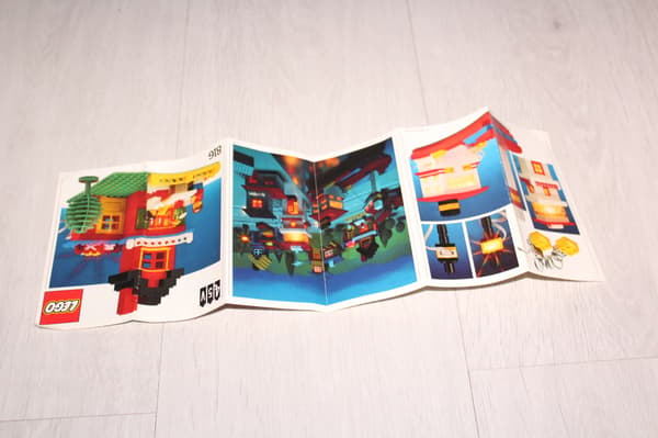 LEGO Supplemental CITY TOWN 816 BOX INSTRUCTIONS Lighting Bricks, 4.5V