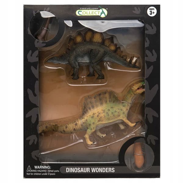 TWO DINOSAUR FIGURINES – TOOTH MODEL SET - CollectA - 89876