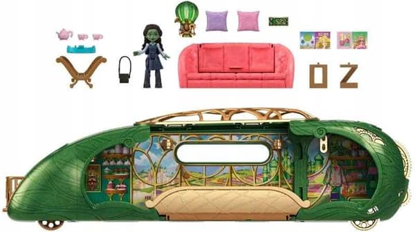 Mattel ‘Devil’s Town’ Train Set and Elphaba Doll