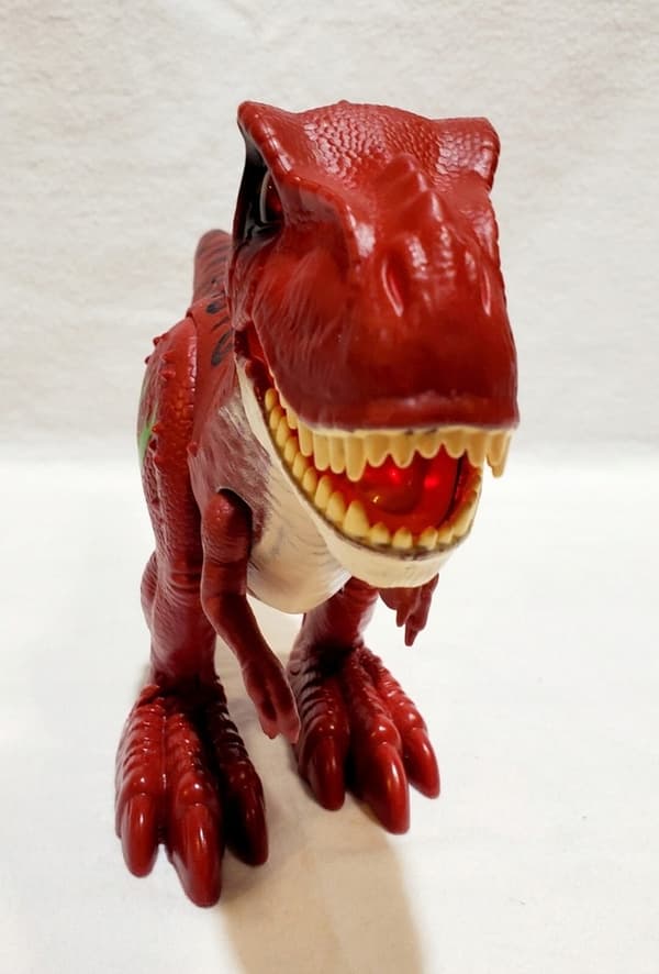 ZURU Interactive Dinosaur: Walks, Glows, Makes Sounds – Attacking T-Rex (Red)