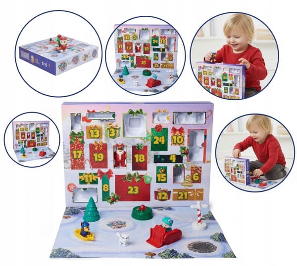 ADVENT CALENDAR – PAW PATROL FIGURINES 2025 – A UNIQUE GIFT SET