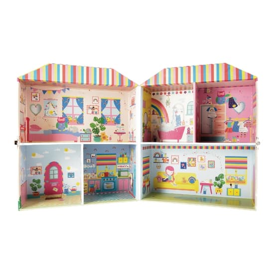 Floss & Rock – Rainbow Fairies House Set, 18 figures