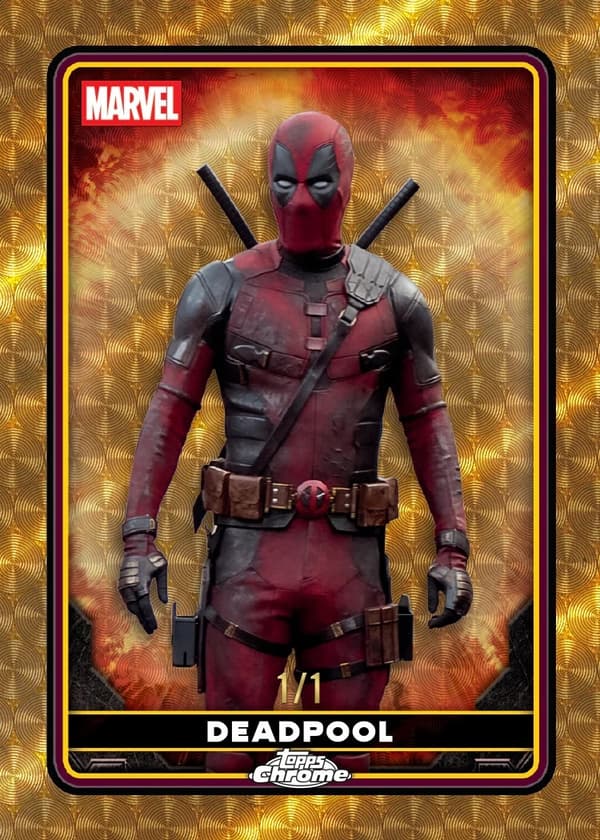 2025 Topps Chrome Deadpool Value Box