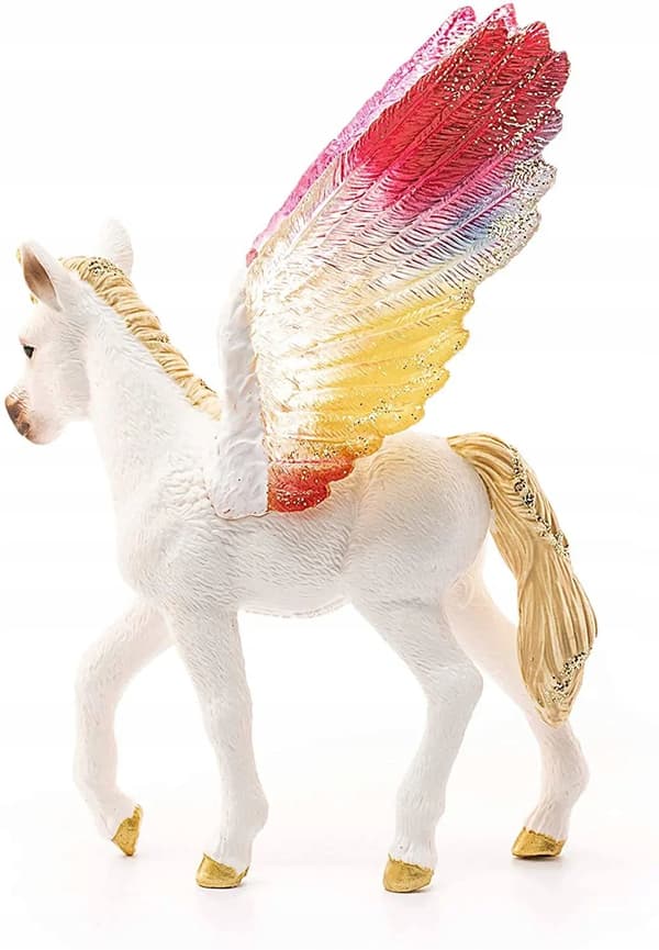 Schleich Winged Rainbow Unicorn Foal 70577