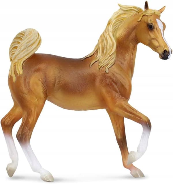 GOLDEN-COLOURED ARABIAN MARE [FIGURINE]